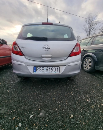 Opel Corsa cena 10500 przebieg: 154000, rok produkcji 2009 z Mińsk Mazowiecki małe 254